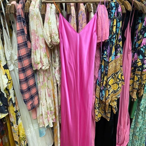 Dannijo Pink Midi Slip with Multi Colored Straps - Picture 8 of 9